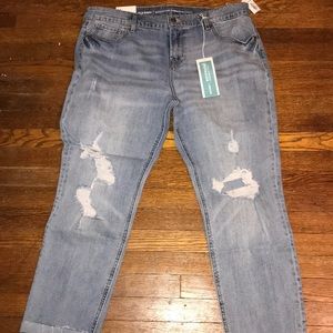 Old navy distressed jeans